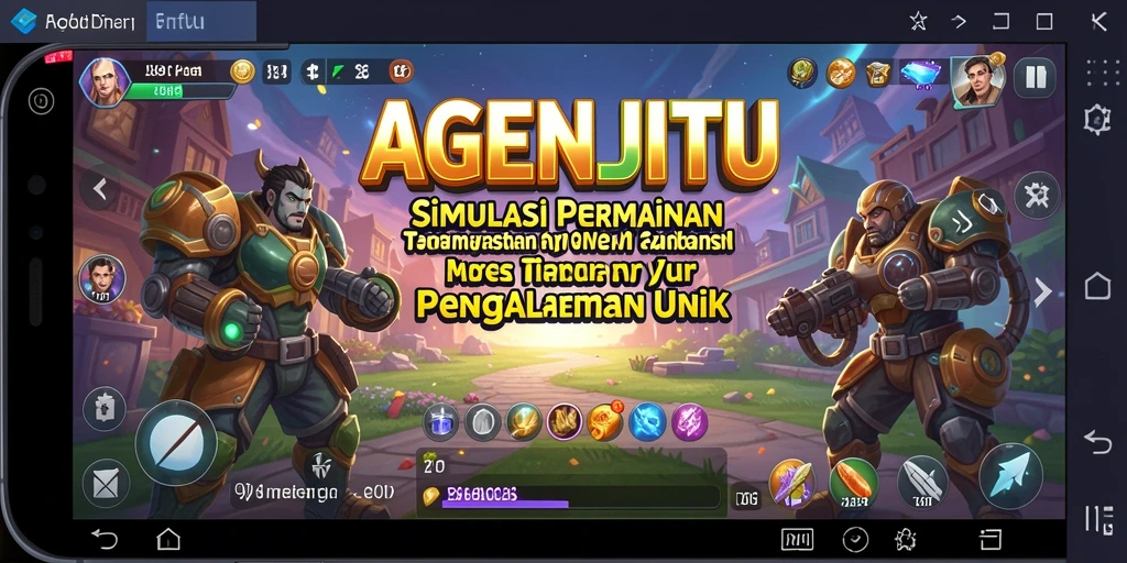 Tangkapan layar gameplay AGENJITU yang mendebarkan dan realistis.