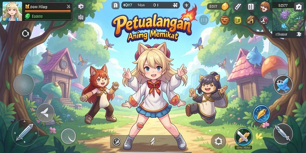 Tampilan menarik dari gameplay EOS77 yang memukau dan penuh aksi.