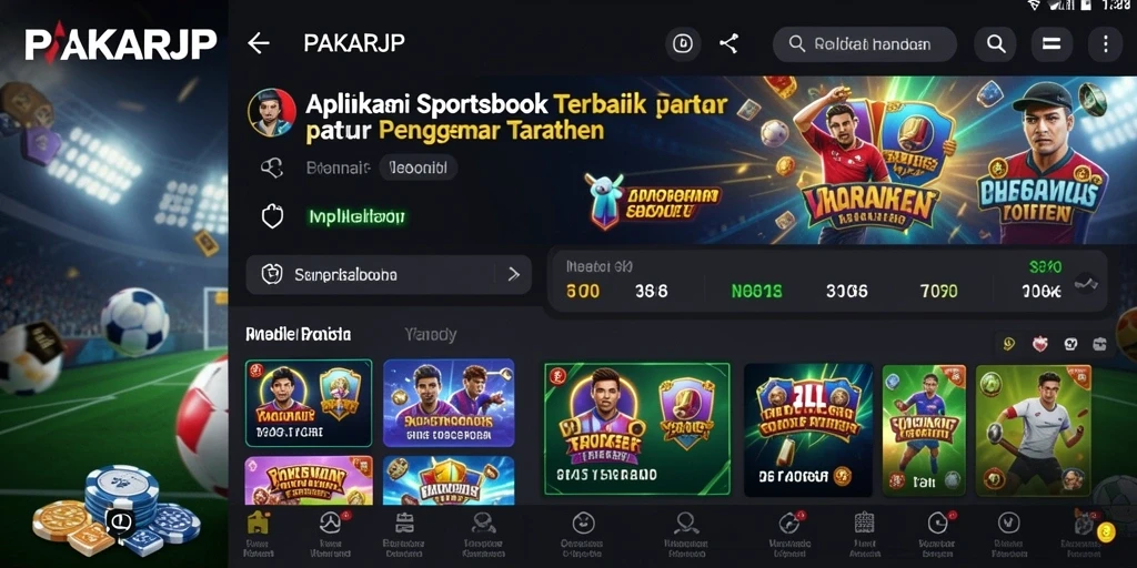 Tampilan antarmuka PAKARJP yang modern dan intuitif.