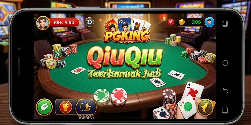 Tampilan gameplay QiuQiu yang seru dan menarik.