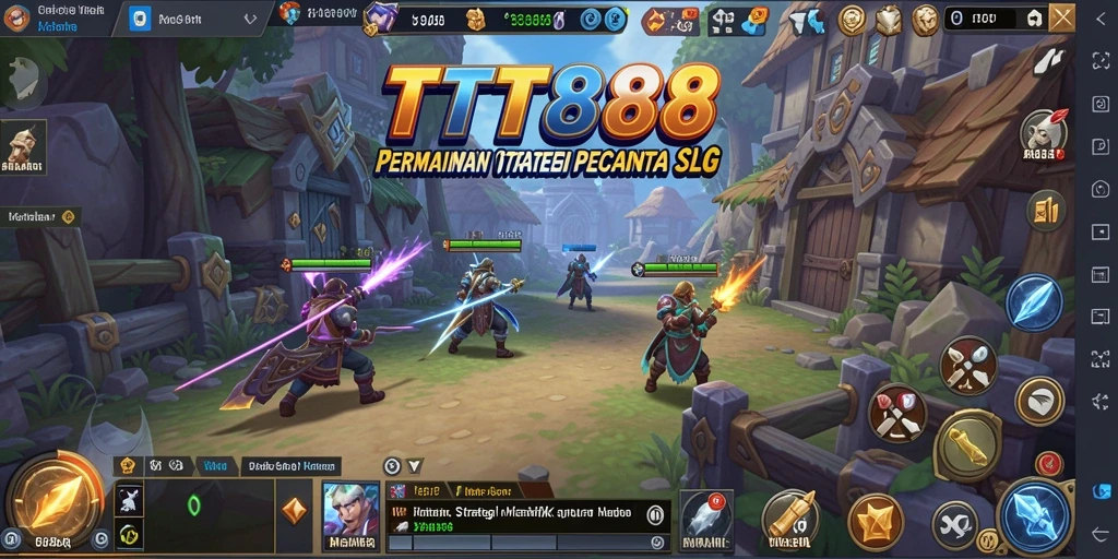 Tampilan gameplay seru dari TTT888 yang penuh strategi.